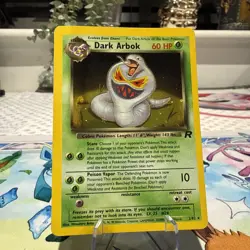 Dark Arbok 2/82 Holo Rare Team Rocket Unlimited WOTC - MP - Pokemon TCG - Image 1