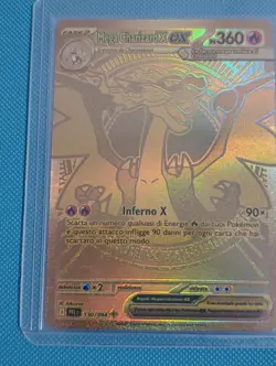 Pokemon. Mega Charizard Ex Gold. Fiamme Spettrali. Ita 130/094 - Image 1