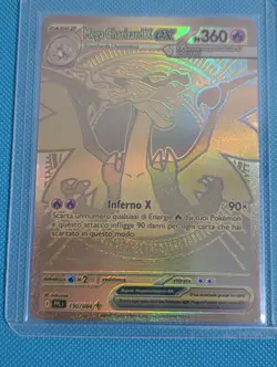 Pokemon. Mega Charizard Ex Gold. Fiamme Spettrali. Ita 130/094 - Image 2