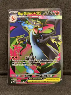 Pokemon Mega Charizard X EX 109/094 ITA - NM Fiamme Spettrali Appena Sbustato - Image 1