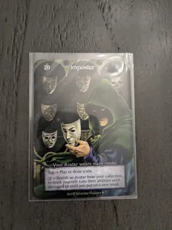 Imposter Avatar Sorcery Contested Realm NM Gothic - Image 1