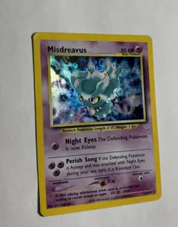 🔥Neo Revelation Misdreavus Holo 11/64 Rare WOTC Pokemon Card TCG Original LP NM - Image 2