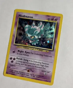 🔥Neo Revelation Misdreavus Holo 11/64 Rare WOTC Pokemon Card TCG Original LP NM - Image 3