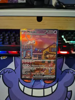 Mew EX SVP 053 Pokemon TCG Scarlet Violet 151 Black Star Promo - Image 1