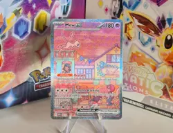 Mew Ex SVP 053 Pokemon TCG Scarlet Violet 151 Black Star Promo Full Art - Image 1