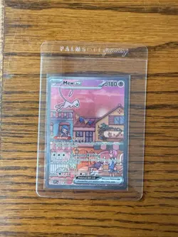 2023 Pokemon TCG Mew EX SVP 053 Scarlet & Violet 151 Black Star Promo Full Art - Image 1