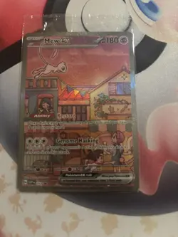 Mew ex SVP 053 Pokemon TCG Scarlet Violet 151 Black Star Promo Full Art SEALED - Image 1
