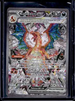 2023 Pokemon SV Obsidian Flames OBF EN Charizard ex #223/197 - Image 1