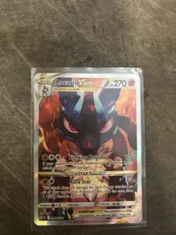 Pokemon Lucario VSTAR SWSH291 Sword & Shield Promo Holo English Card NM - Image 1