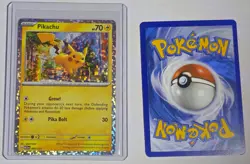 Pikachu 006/015 McDonald's 2023 Holo Pokemon TCG & Bonus Card - Image 1