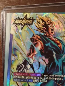 Vegito - FB05-025 Leader Alternate Art New Adventure Dragon Ball Super TCG Card - Image 3