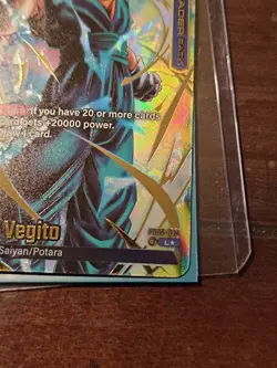 Vegito - FB05-025 Leader Alternate Art New Adventure Dragon Ball Super TCG Card - Image 5