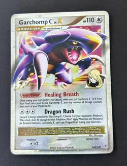 Garchomp C LV.X 145/147 Supreme Victors Ultra Rare Pokemon Card LP - Image 1