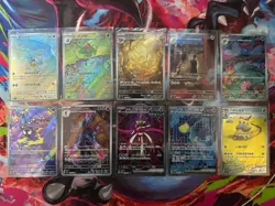 Japanese Pokemon Trading Cards Lot of 10 - Image 1
