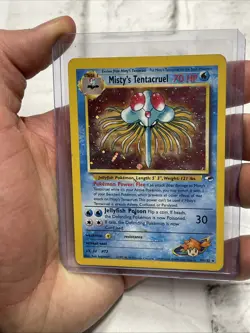 Misty's Tentacruel 10/132 Gym Heroes 2000 Holo Rare WOTC Pokemon Card TCG Vtg HP - Image 1