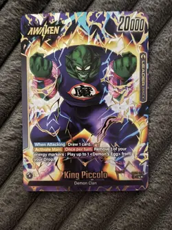 King Piccolo : DA FB06-095 Leader Alternate Art Dragon Ball Card Rivals Clash - Image 1
