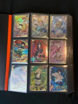 Naruto Kayou CCG Chinese Collection 267 Cards + Bonus Cards MR SP OR SLR UR - Image 5