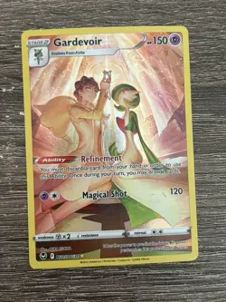 Pokemon TCG Gardevoir TG05/TG30 SWSH Silver Tempest Trainer Gallery Card NM - Image 1