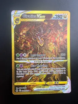 Giratina VSTAR - GG69/GG70 - Pokemon Crown Zenith Galarian Gallery Gold NM - Image 1