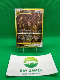 Pokemon TCG Giratina VStar GG69/GG70 Crown Zenith Galarian Gallery Gold NM - Image 1