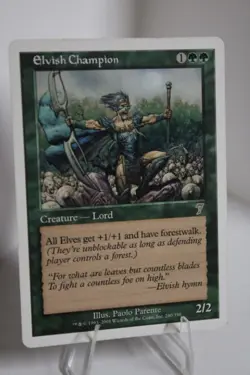 Elvish Champion 240 7th Edition HP English 145 - Image 1