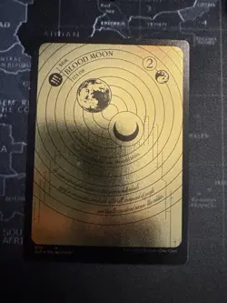 MTG English Blood Moon (Foil Etched) NM Foil Secret Lair - Image 1