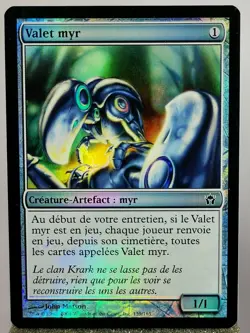 Magic - MTG - Valet Myr FOIL Cinquieme Aube - Common - Creature - NM - Image 1