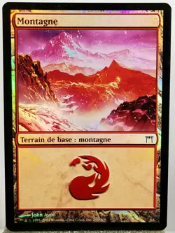 Magic - MTG - Montagne n° 299/306 FOIL Guerriers de Kamigawa - Common Terrain NM - Image 1