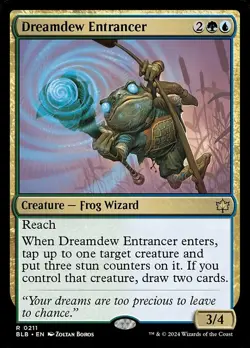 NM Foil Dreamdew Entrancer, MTG, Bloomburrow, Magic the Gathering, 211 - Image 1