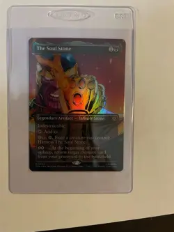 The Soul Stone (Borderless) Marvel's Spider-Man Foil - Image 1