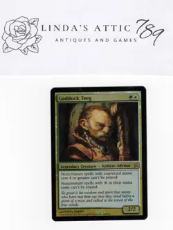 Gaddock Teeg | Foil | Magic MTG | Lorwyn | LP | LK 018 - Image 1