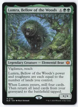 Lumra, Bellow of the Woods M Bloomburrow 183 NM - Image 1