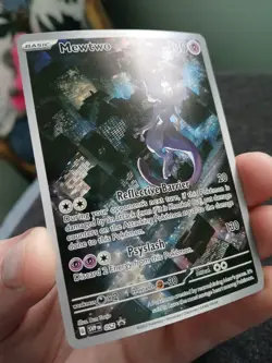 Pokemon TCG Mewtwo 052 Sv: Scarlet & Violet 151 Black Star Promo NM - Image 3
