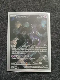 Pokemon TCG Mewtwo 052 Sv: Scarlet & Violet 151 Black Star Promo NM - Image 4
