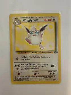 Pokemon TCG Wigglytuff Jungle 32/64 Regular Unlimited Rare - Image 1