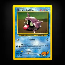 Pokemon TCG Gym Heroes Misty's Shellder #089/132 Common LP - Image 1