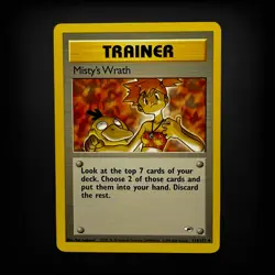 Pokemon TCG Gym Heroes Misty's Wrath #114/132 Uncommon LP - Image 1