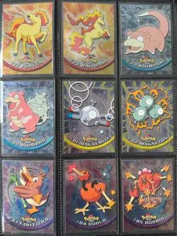 Pokemon TOPPS Series 2 - Complete SILVER HOLO set 72/72 - EXCELLENT/VG 1999 - Image 4