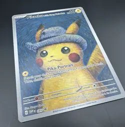 Pokemon TCG Van Gogh Pikachu with Grey Felt Hat SVP 085 Promo - Image 5