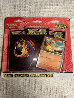 Pokemon Ascended Heroes Tech Sticker Collection Charmander - New, Sealed - Image 1