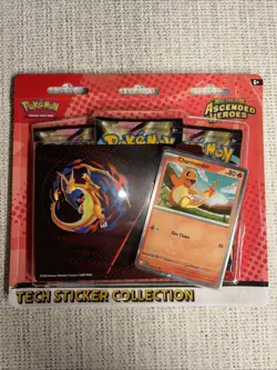 Pokemon Ascended Heroes Tech Sticker Collection Charmander - New, Sealed - Image 3
