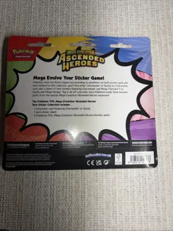 Pokemon Ascended Heroes Tech Sticker Collection Charmander - New, Sealed - Image 4