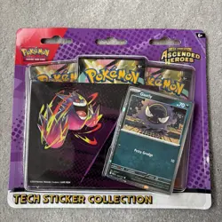 Pokemon TCG | Ascended Heroes | Gastly Tech Sticker Collection | New/Sealed - Image 1