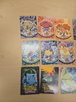 1999 Topps Pokemon T.V. Animation Set 1 - Lot of HP To DMG. 2 Holos - Image 2