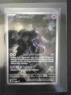 Pokemon Mewtwo 052 Scarlet & Violet Promo Basic 130 HP Psychic - Image 1
