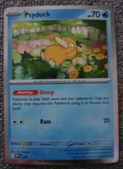 Pokemon TCG Mega Evolutions Black Star Promo Psyduck MEP 007 Near Mint - Image 1