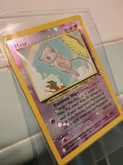 Pokemon Mew TCG 1/18 Southern Islands Reverse Holo Promo MINT Never Touched - Image 1