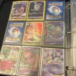Pokemon TCG Binder Lot Mew Mewtwo Gardevoir Charmander Eevee Holo Full Art Promo - Image 3