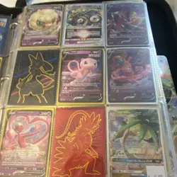 Pokemon TCG Binder Lot Mew Mewtwo Gardevoir Charmander Eevee Holo Full Art Promo - Image 4
