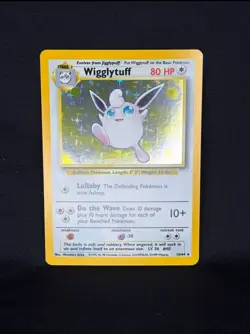 Pokemon TCG Wigglytuff Jungle 16/64 Holo Unlimited Rare No symbol Pack fresh NM - Image 3